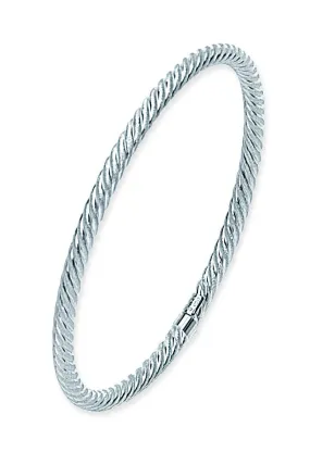 14K Twisted Bangle Bracelet