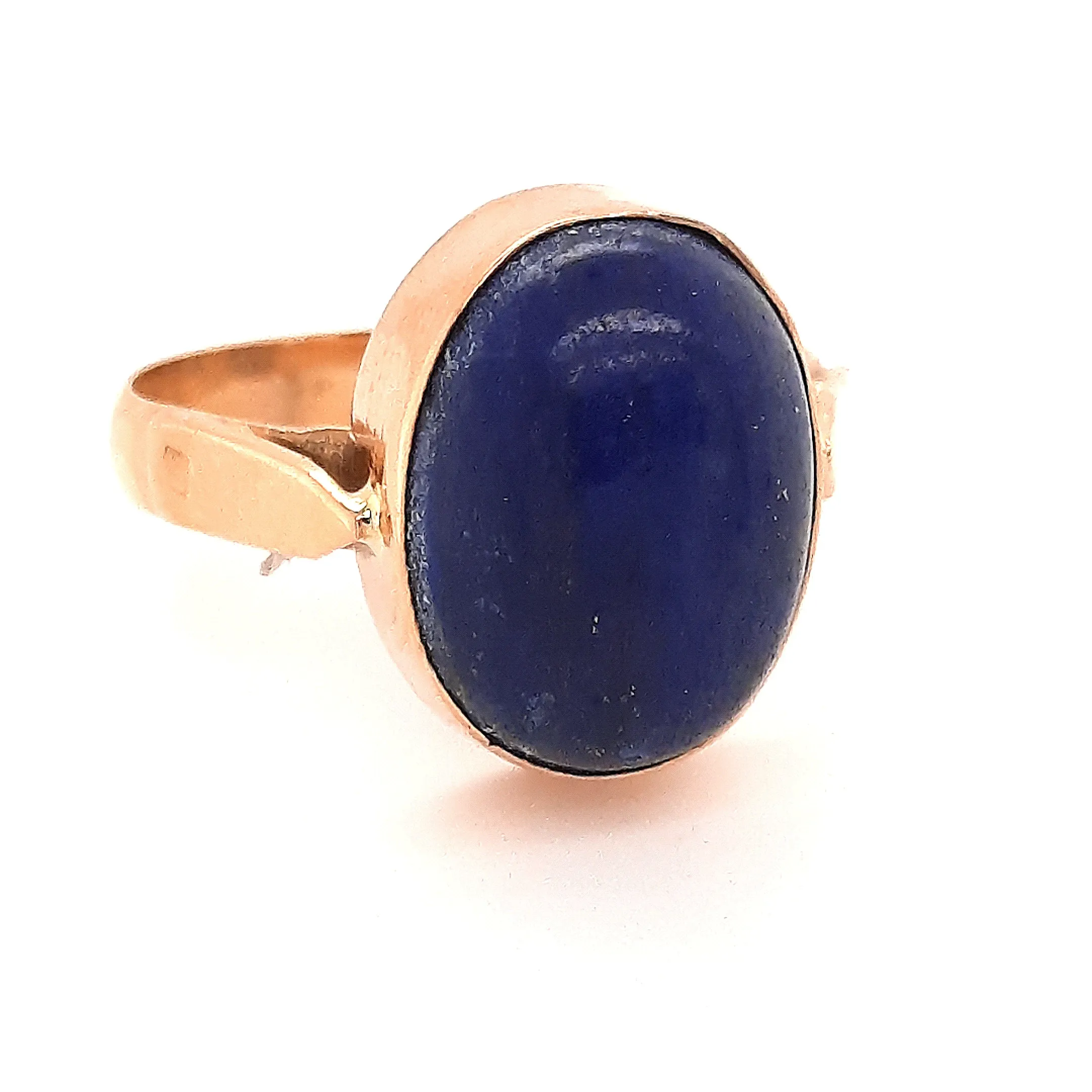 9ct Yellow Gold Lapis Lazuli Ring