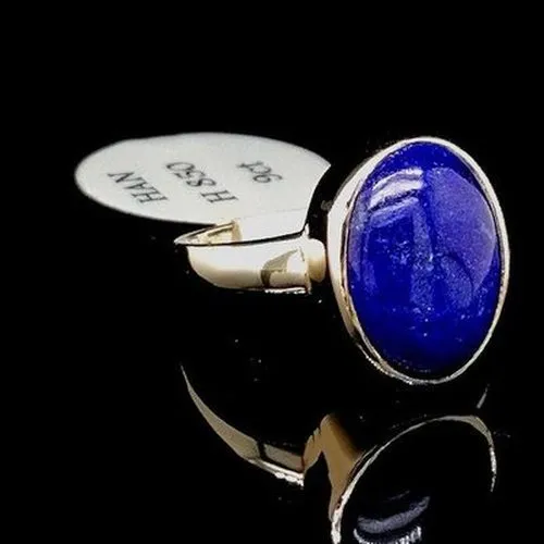 Blue Lapis 9ct Gold Ring