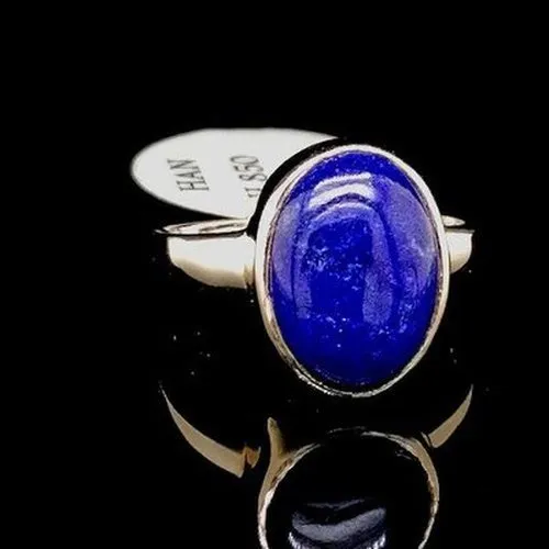 Blue Lapis 9ct Gold Ring