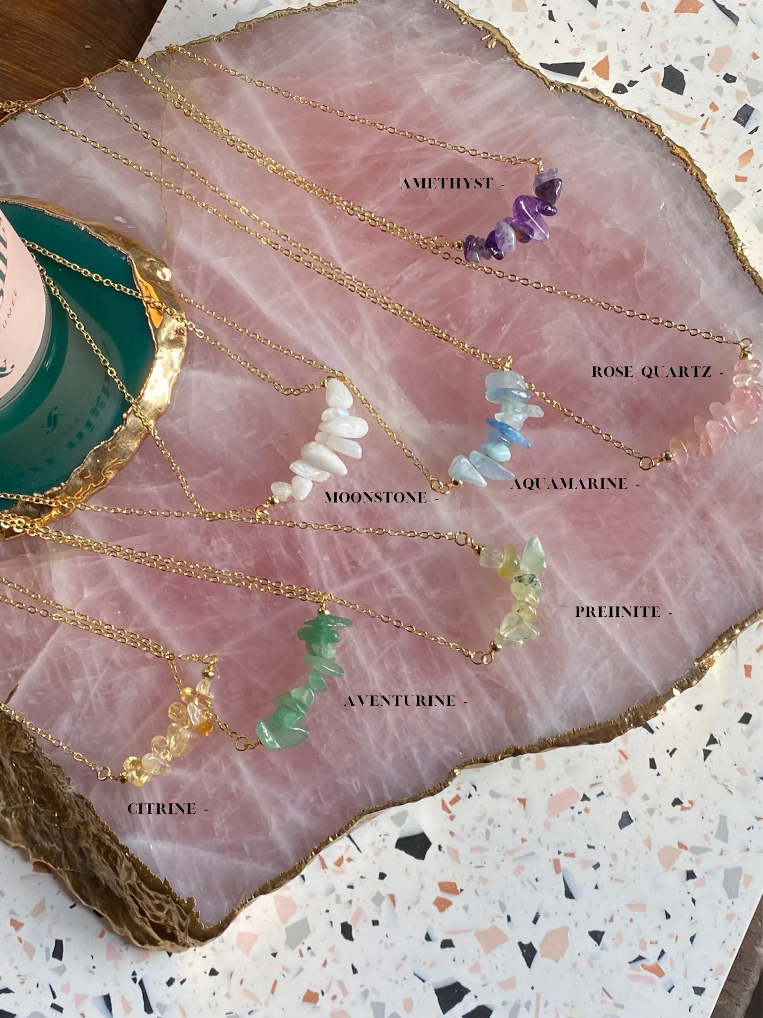 Carrie Pendant | Citrine