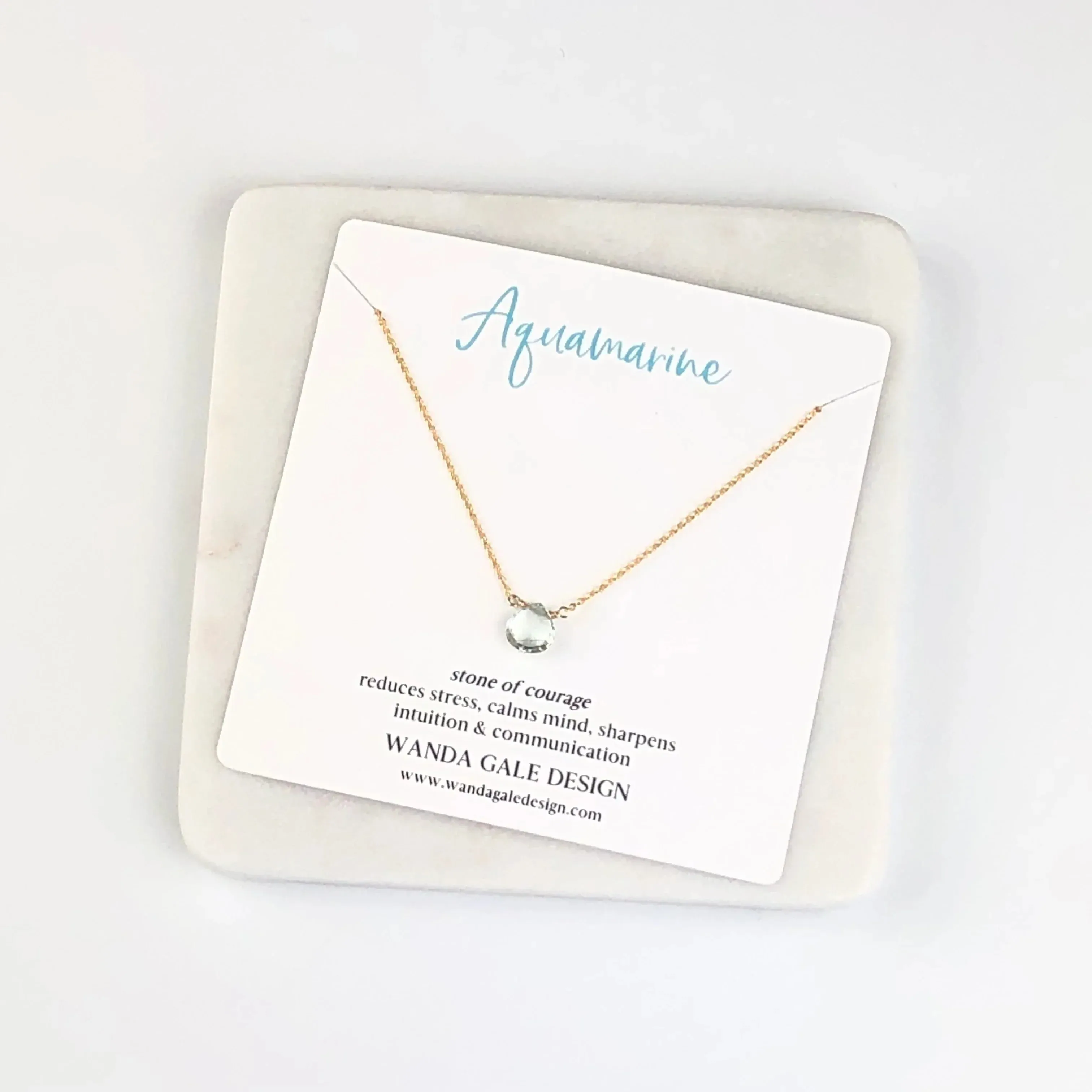 Energy stone necklace - Black Spinel