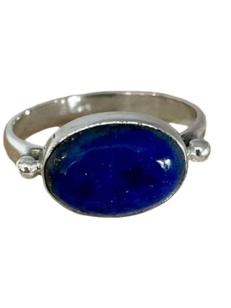 Lapis Lazuli Eclipse Ring