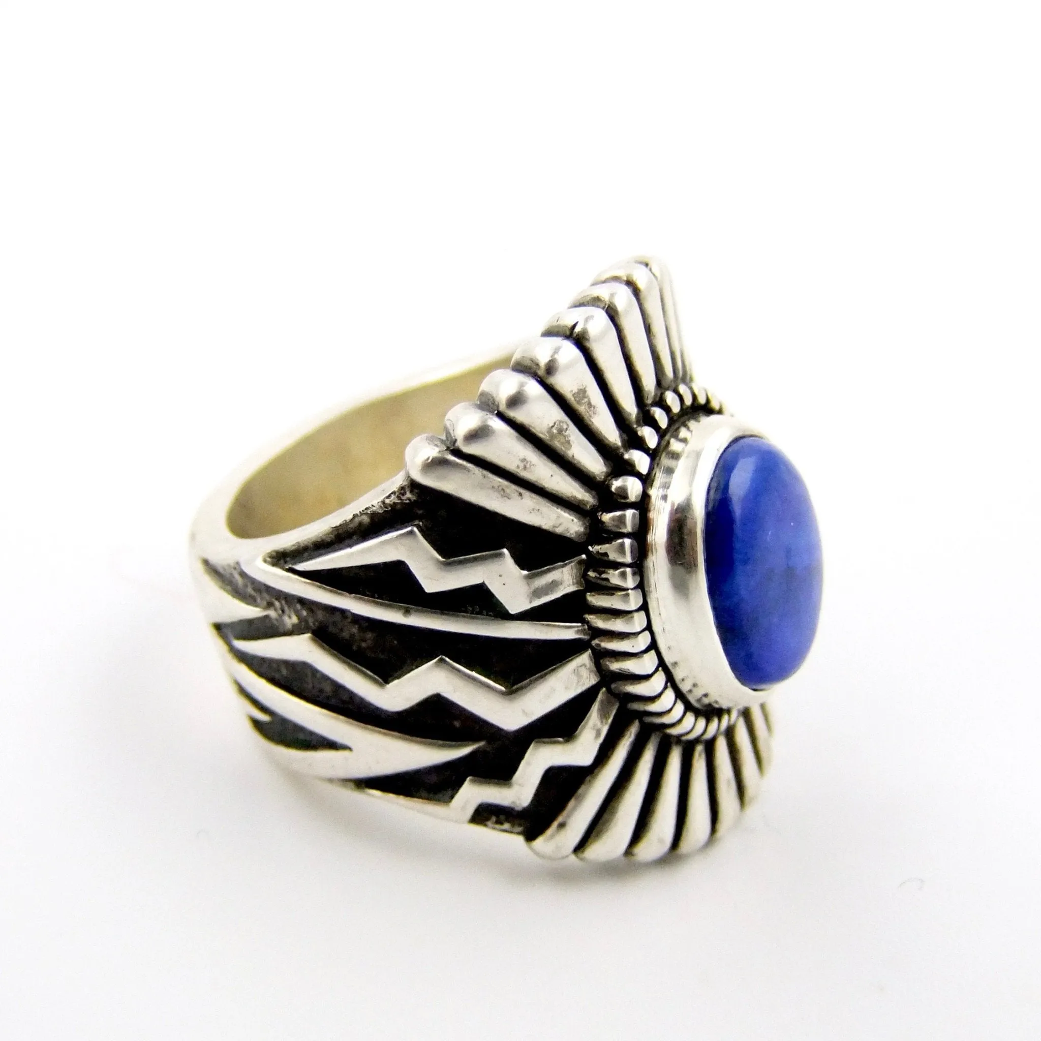 Lapis Sonoran Sunrise Ring