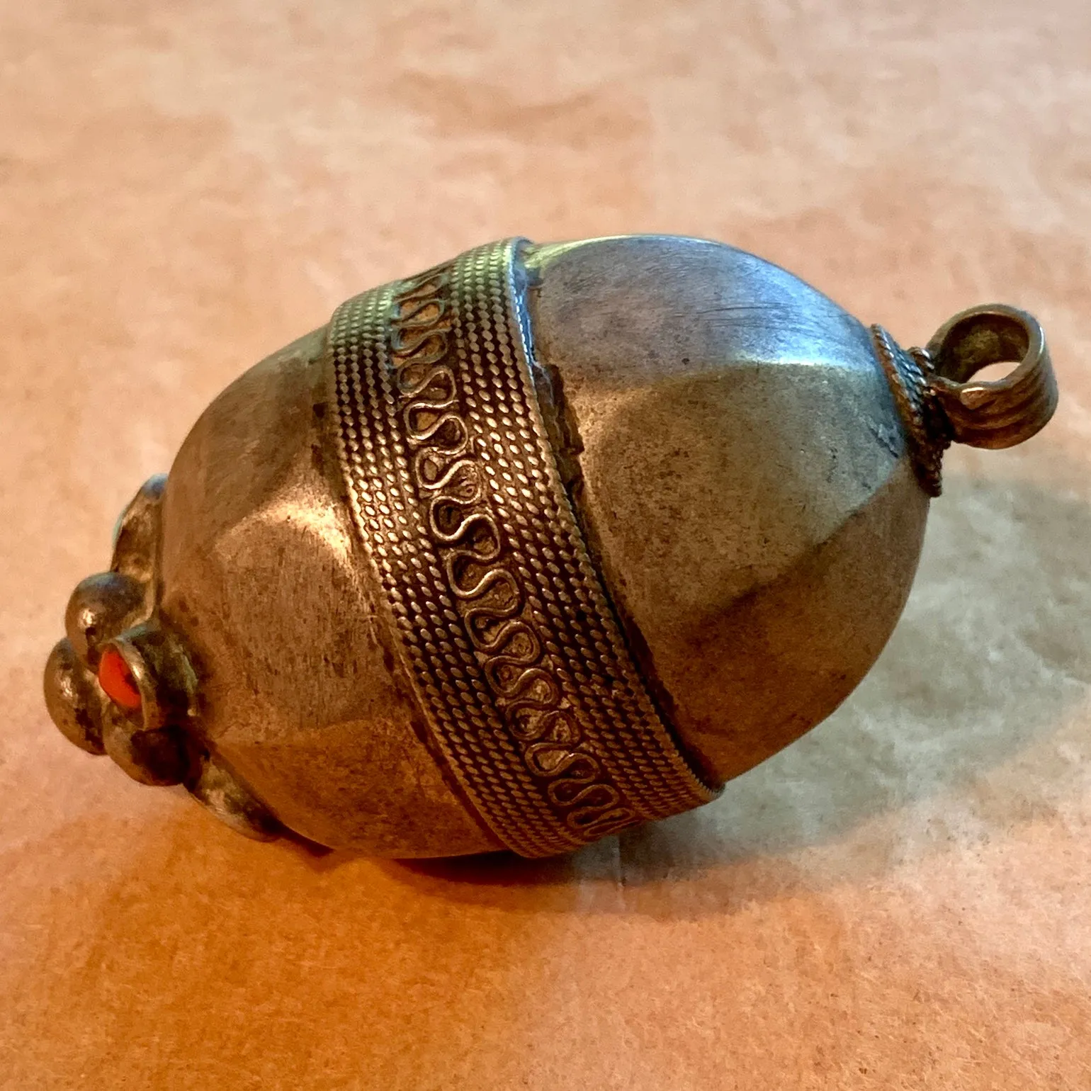Large Afghan Pendant