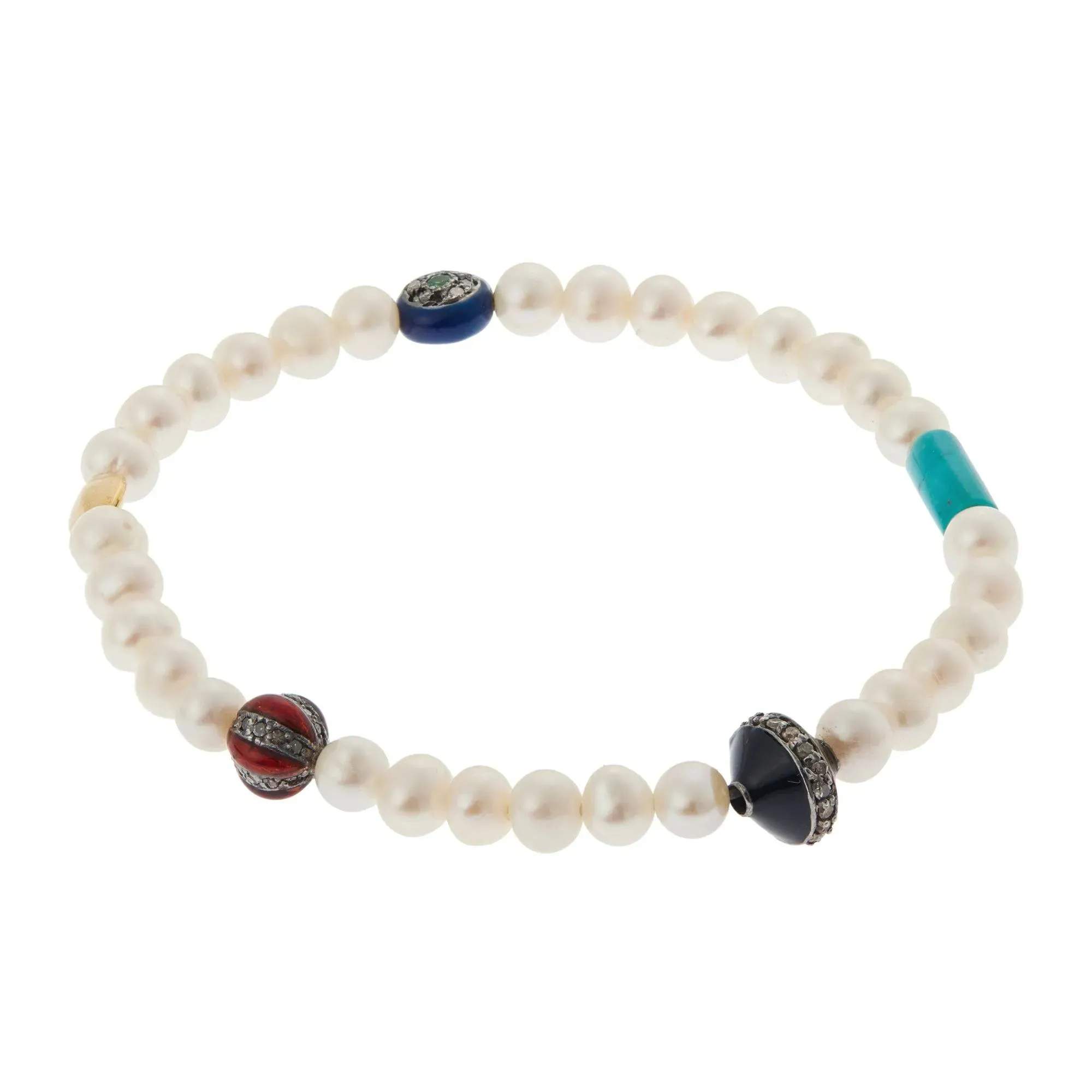 Pearl Beaded Bracelet 25