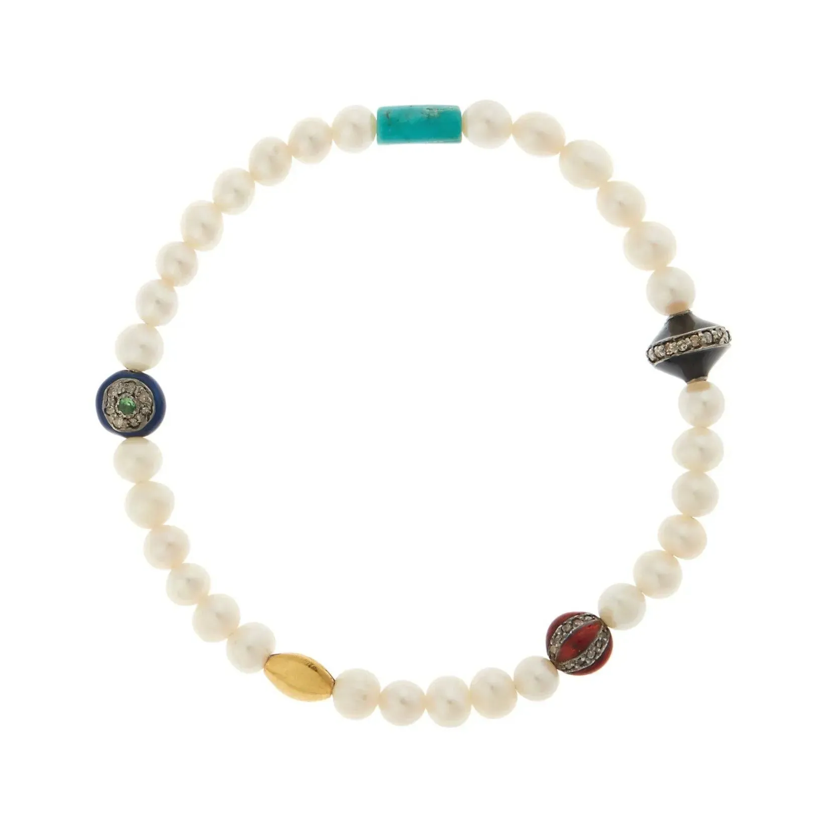 Pearl Beaded Bracelet 25