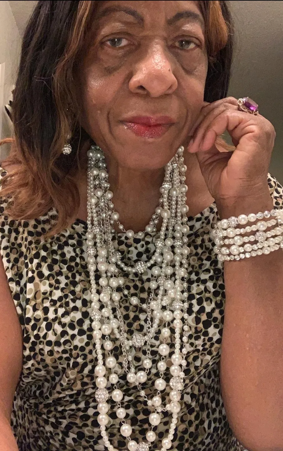 The LeCricia 2020 - Paparazzi Exclusive  Signature Collection Necklace and Matching Earrings